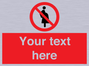 Custom prohibition not for pregnant women